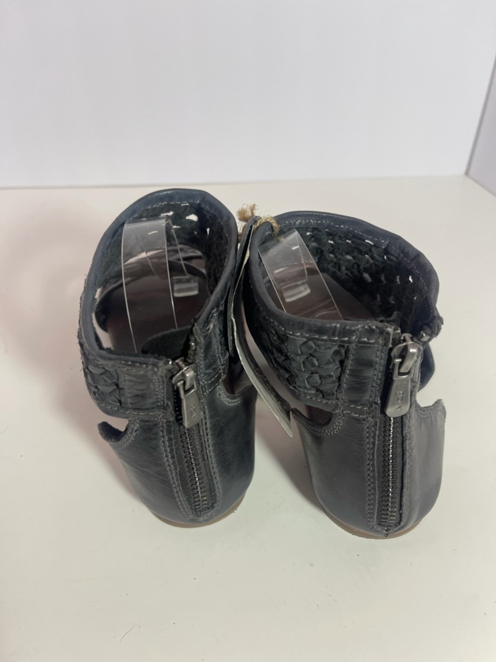 Roan by Bed Stu Clio Black Braided leather Sandals woman’s size 9/40 - Picture 5 of 8